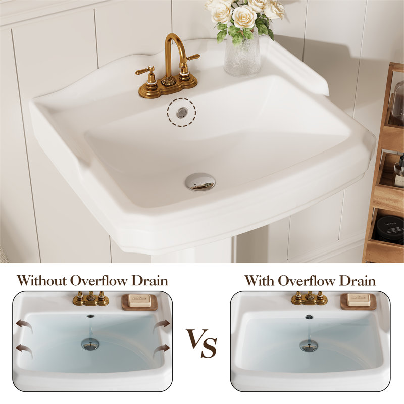 Belfry Bathroom 58mm L x 45mm W Stainless Steel Ceramic Square Sink