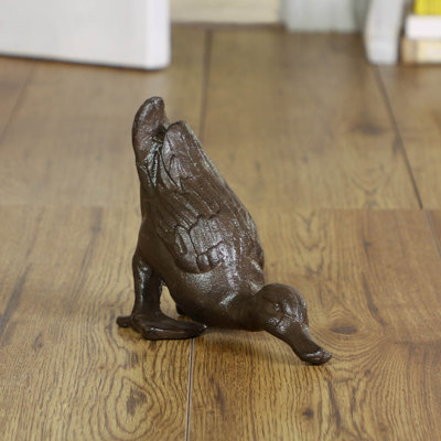 Boatright Diving Duck Iron Floor Door Stop