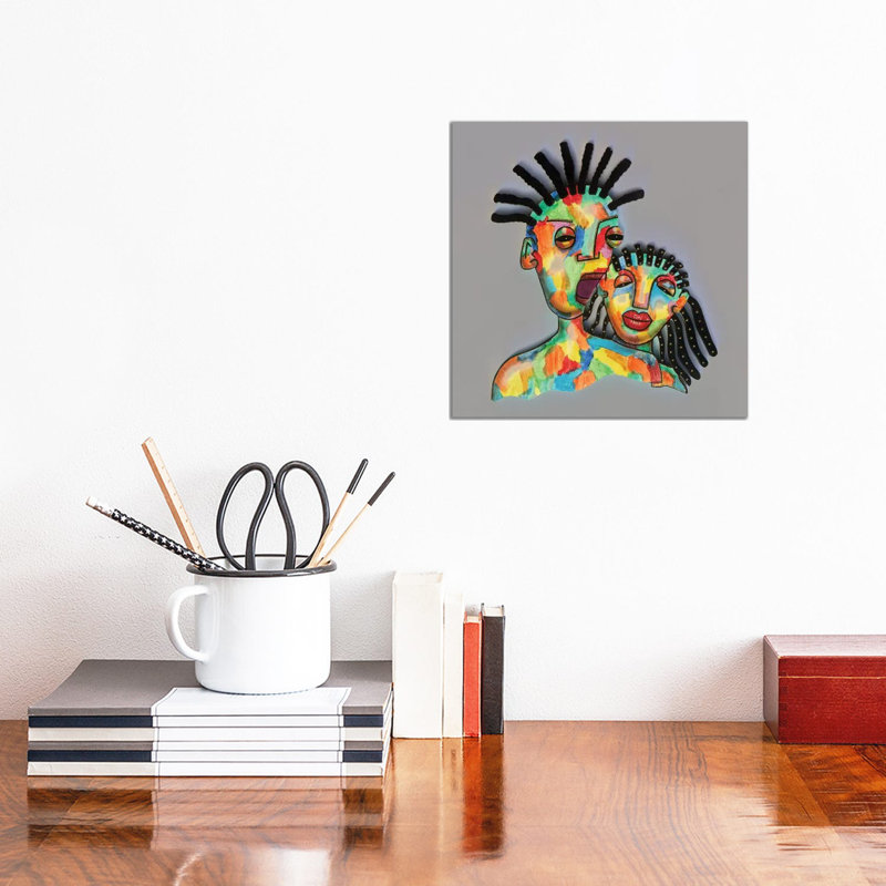 Tribal II by Fred Odle - Wrapped Canvas Print, 30.48 cm H x 30.48 cm W