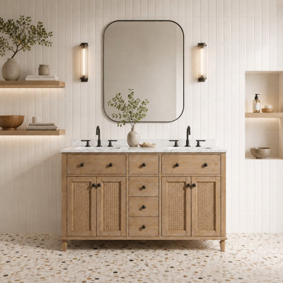 Ensemble de meuble-lavabo double 55 po Annie