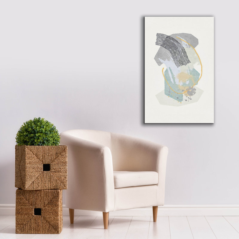 "Lichen Rocks No 1" par Suzanne Nicoll, H 40 po x l 26 po x P 1,5 po
