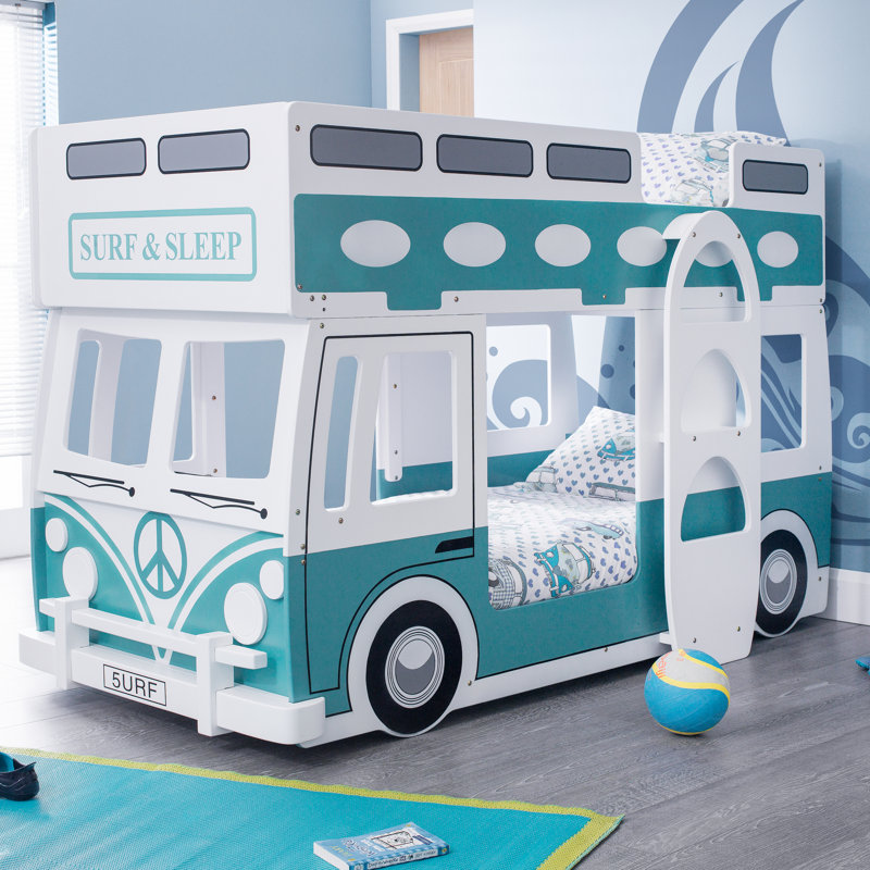 Statler Single (3') Bunk Bed Car with Built-in Ladder Included