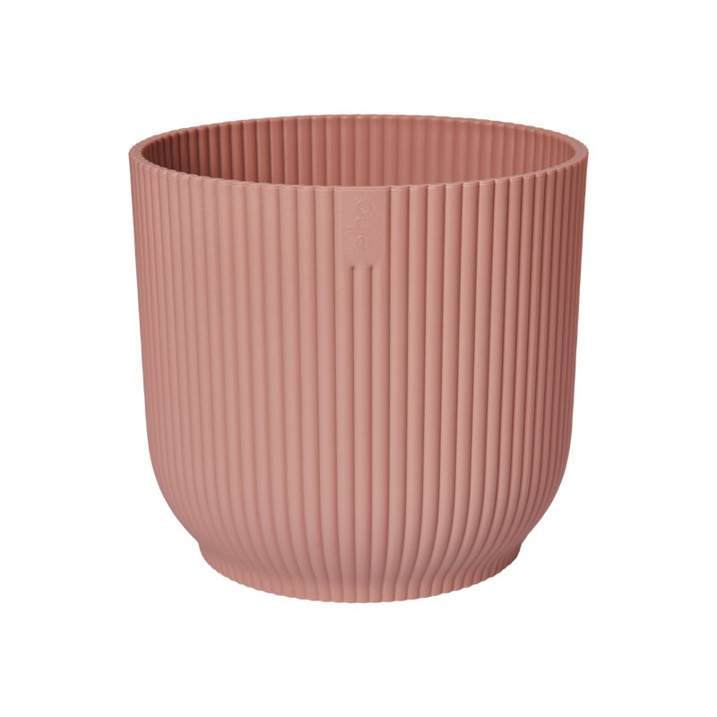 Pot Planter, Delicate Pink, 14.8cm H x 16.1cm W x 16.1cm D