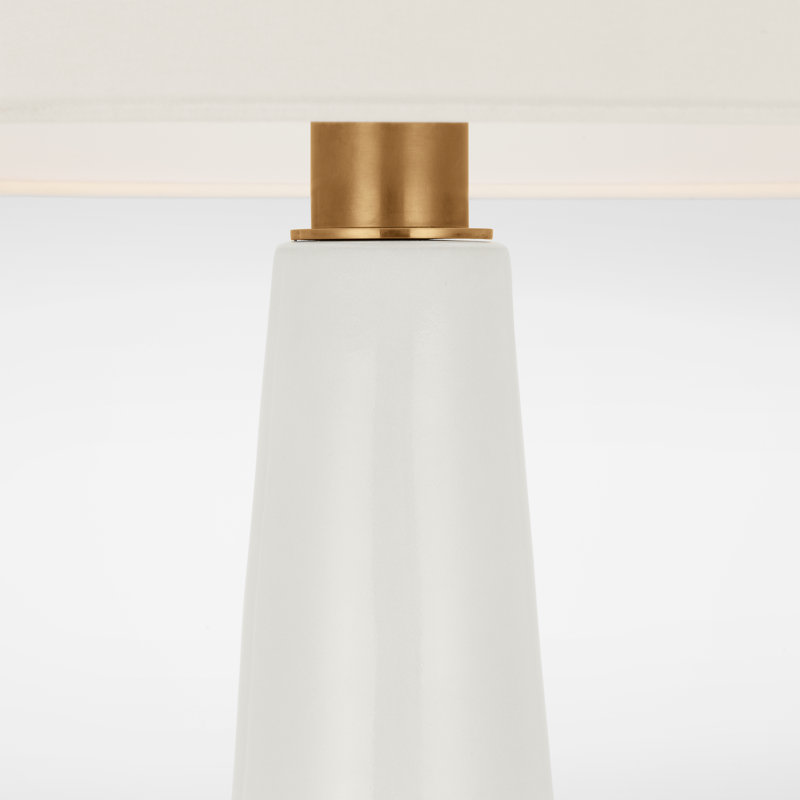 Paros Table Lamp, Ivory