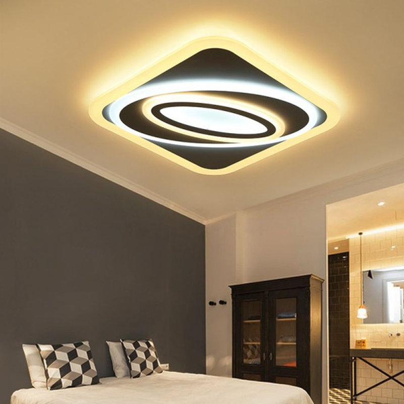 Largent Acrylic LED Flush Mount