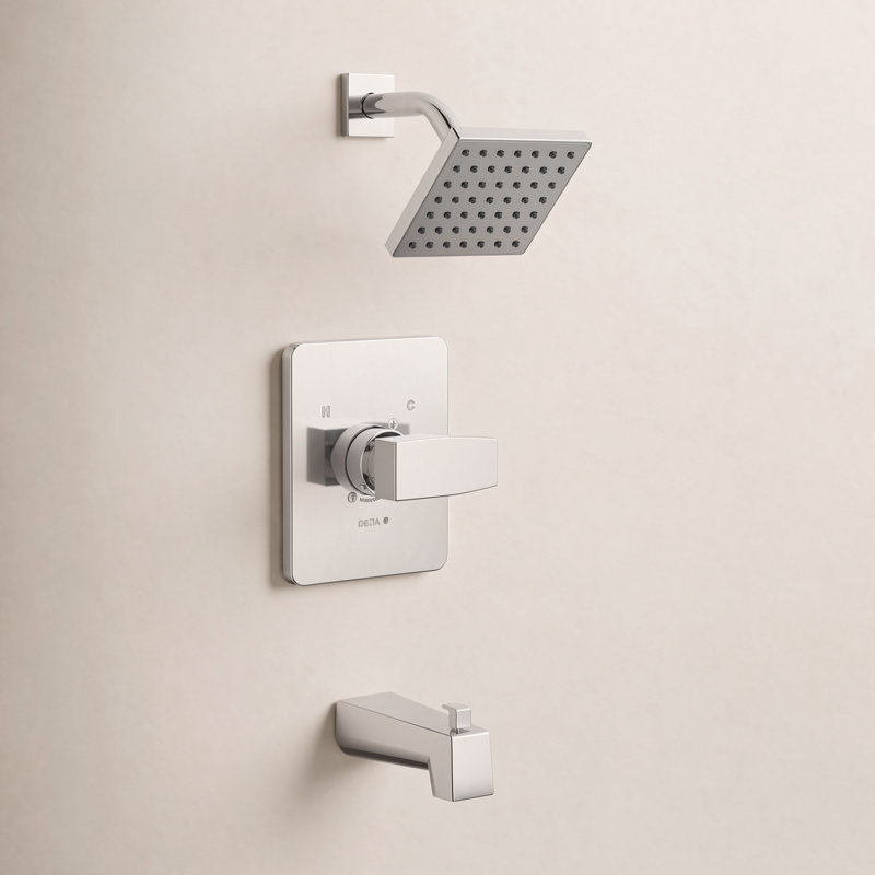 TUB/SHOWER TRIM, Chrome