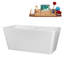 Baignoire autoportante 51 "avec drain interne Streamline-101687108