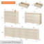 Commode large 3-en-1 avec 12 tiroirs pour la chambre Lysiane-2143244955