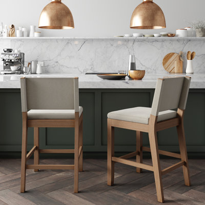 Tabouret tapissé