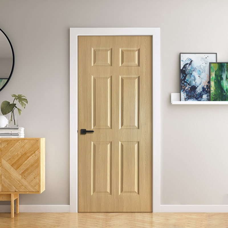 Panneau de porte intérieur 6 pièces, 35 po x 80 po
