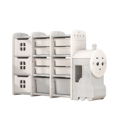 Iuli Zoomie Kids Toy Organiser with Bins