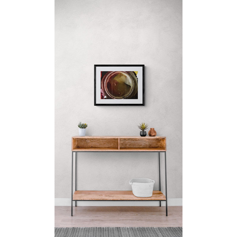 Dark Lens Print by KC Pollak, Black Framed Canvas, 24" H x 32" W, 25" H x 33" W