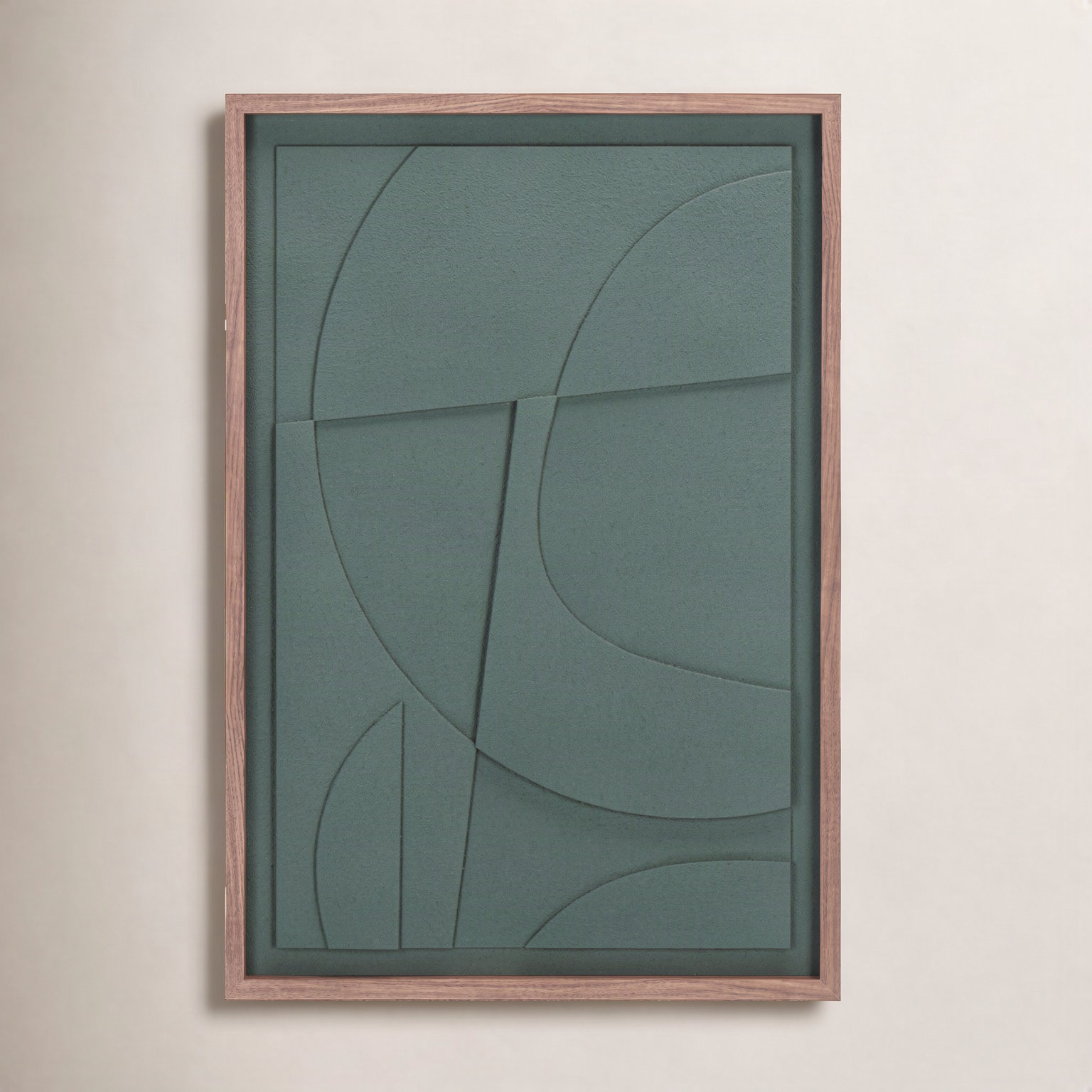 Dimensional Wall Art, Green