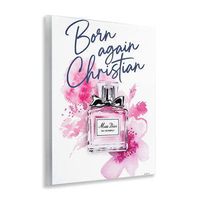 «Born Again Christian with Fragrance», plaque murale par Amanda Greenwood