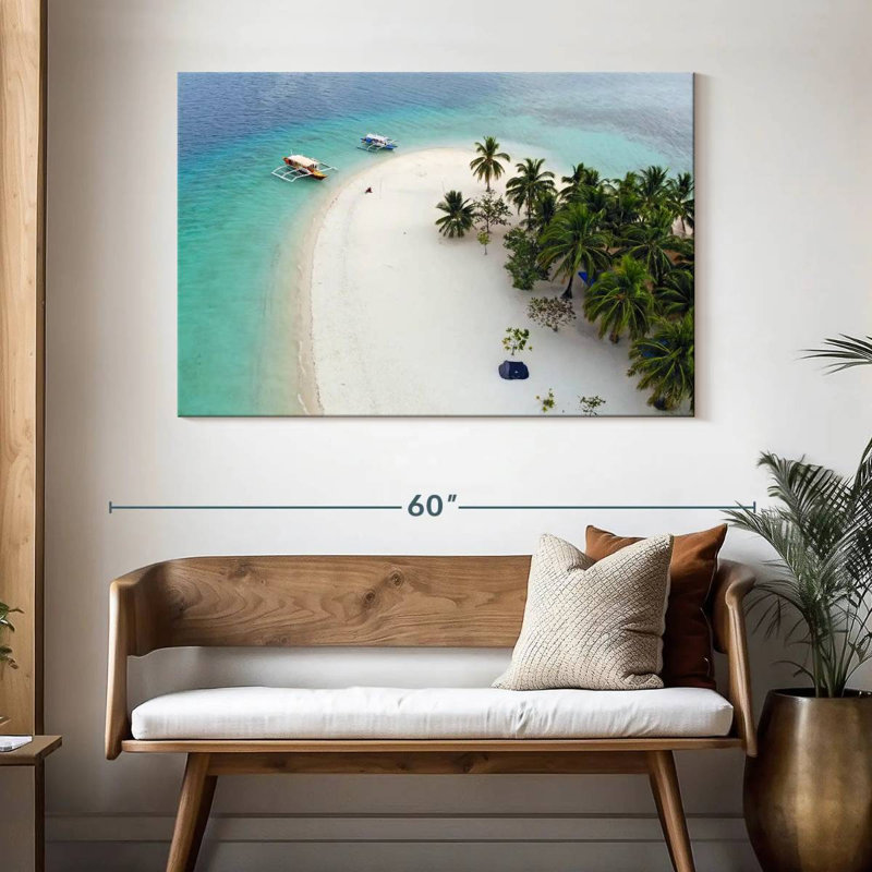 Gillard Gillard tropical aux Philippines, H 32 po x l 48 po