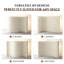 Paravent en papier accordéon, cloison pliante autoportante, écran de confidentialité flexible pour la maison, le bureau, les mariages et les événements.