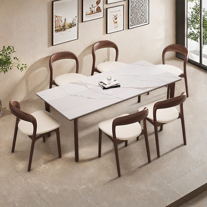 Table de salle à manger Modern, H 29,53 po x L 59,06 po x l 31,5 po