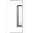 Jehoram Gray Finish Mirror