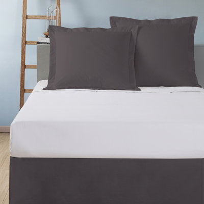 Fresh Ideas Tailored Bed Skirt, 14" Drop Length
