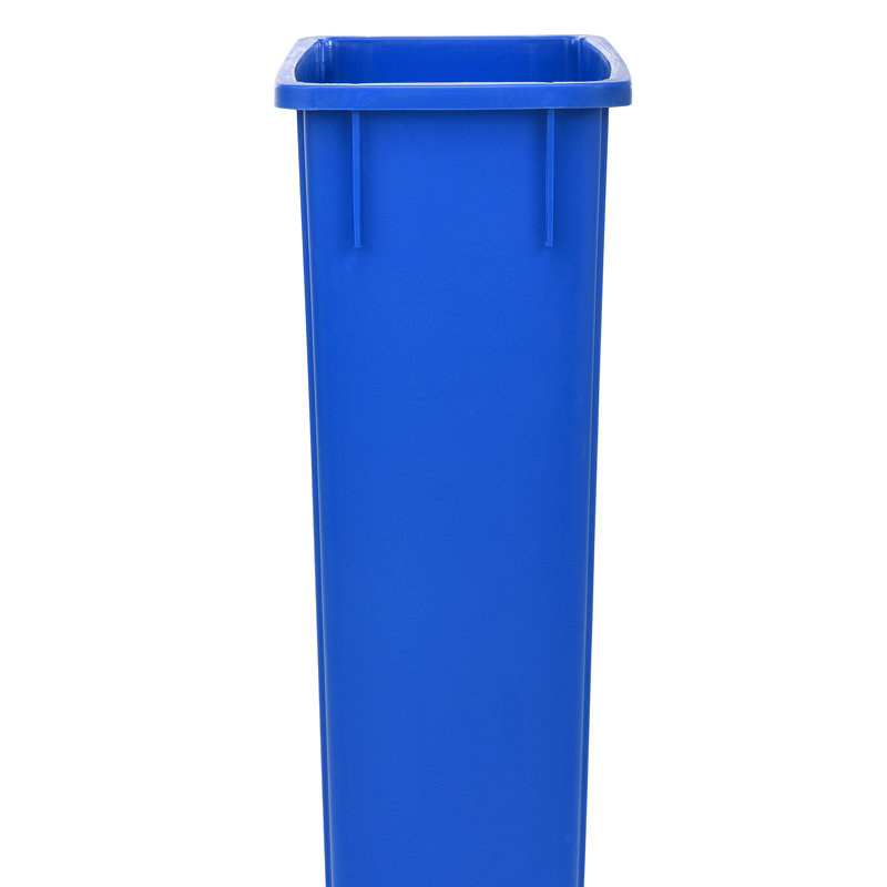 Poubelle d'intérieur commerciale 23 gallons, bleu