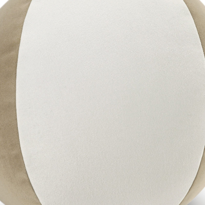 Coussin Posh Ball II, Café au lait