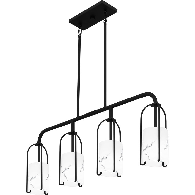 Millheim 4 - Light Dimmable Kitchen Island Linear Chandelier