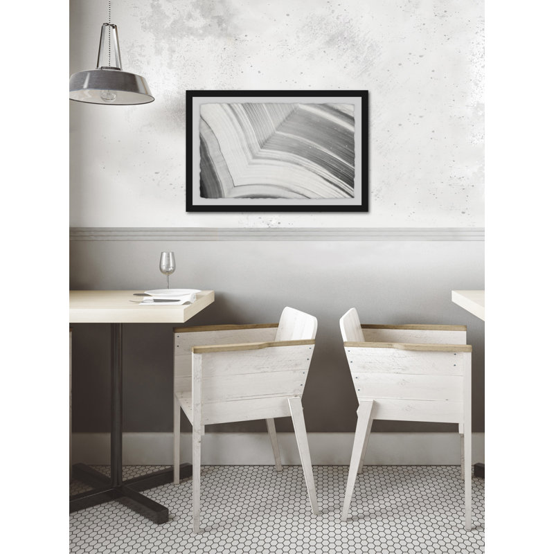 « center fold », impression encadrée, H 24 po x l 36 po x P 1,5 po