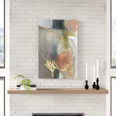 Burnished Loops II by Jennifer Goldberger - Painting