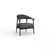 Portonovo Anthracite 10164 Cushion/Black Frame