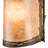 Rustic Lodge Flush Mounted Sconce