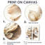 Simple fleur beige I - impressions sur toile beiges 2 pièces-250179825-250179824-250179829