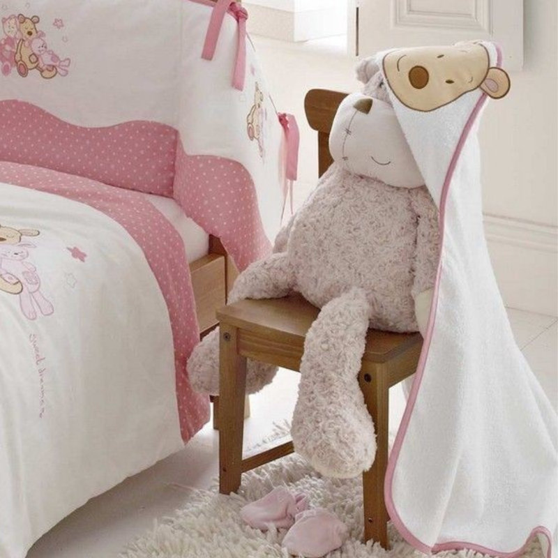 Cotton Baby Blanket, Pink