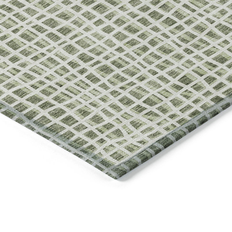  Tapis d'entrée / extérieur antidérapant Finck, Rectangle 5 pi x 7 pi 6 po