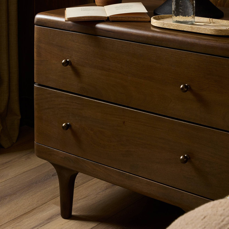 Eldrin Nightstand-Warm Brown Mango