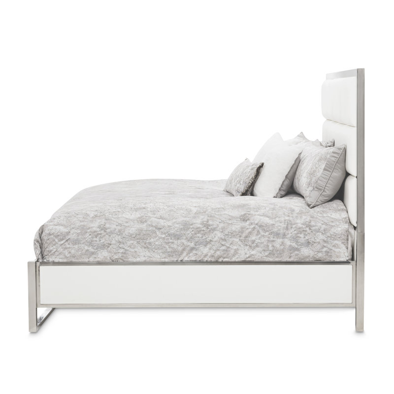 State St. Queen 65.5" Tufted Low Profile Panel Bed, California King
