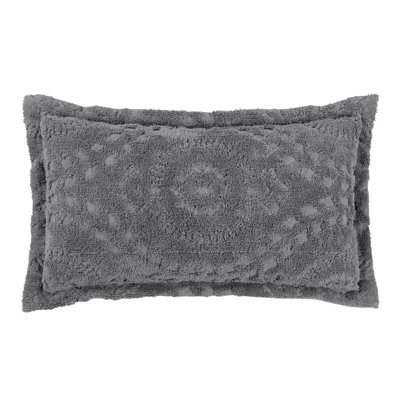 Taie décorative très grande taille en chenille 100% coton Rio Collection