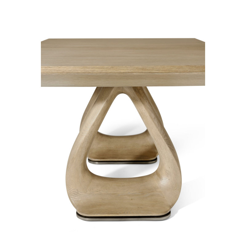 Essence Solid Oak Dining Table, Blonde