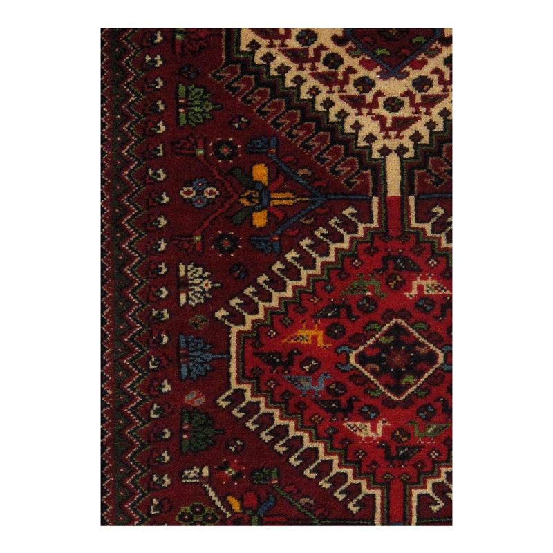 Oriental Area Rug in Black