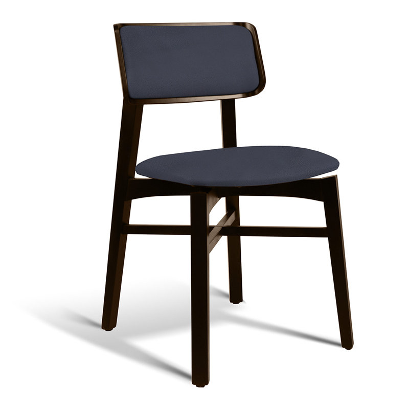 Jarl Side Chair, Blue/Brown