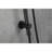 59-Inch Hose Handheld Shower With Safe And Build In Matte Black Stainless Steel Adjustable Height Construction