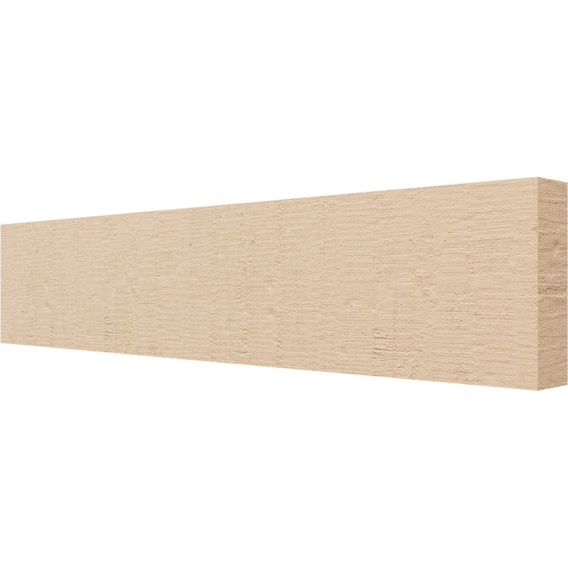 Queue de chevron en faux bois de cèdre brut Timberthane, l 2 po x H 6 po x L 28 po, brun clair apprêté