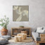 «White Ribbon On Beige I», toile encadrée par Giant Art-70867395