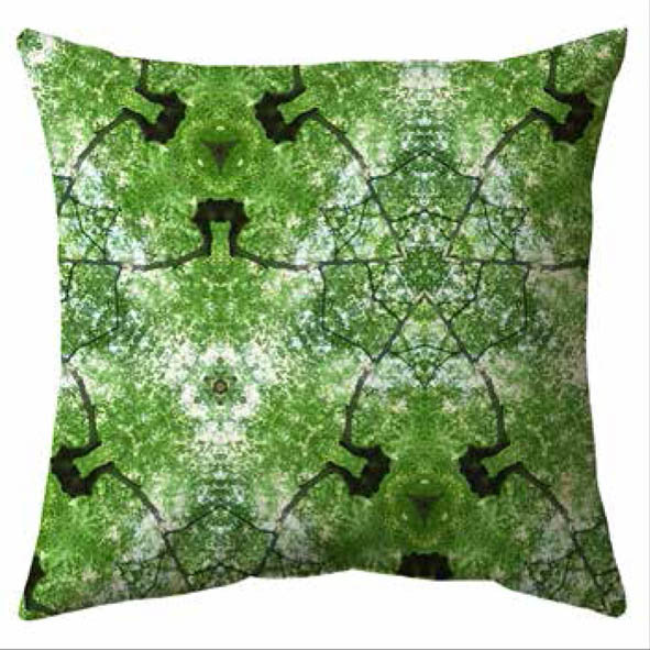 Dallin Abstract Square Cushion
