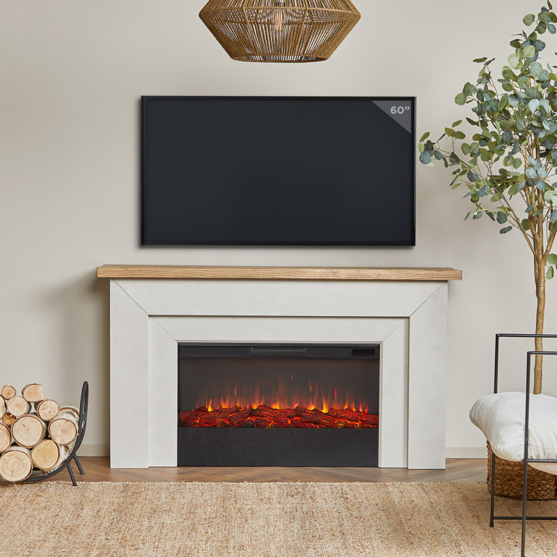 Malie 68" Landscape Electric Fireplace by Real Flame