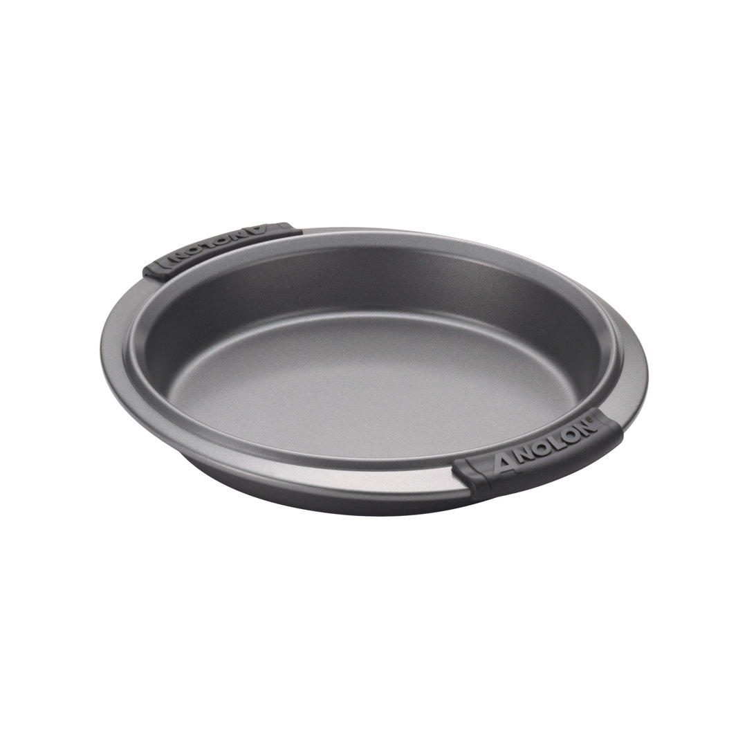Anolon Advanced Bakeware Nonstick Round Cake Pan/Baking Pan with Silicone Grips Anolon 