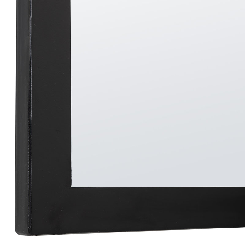 Zamora Wall Mirror, Black
