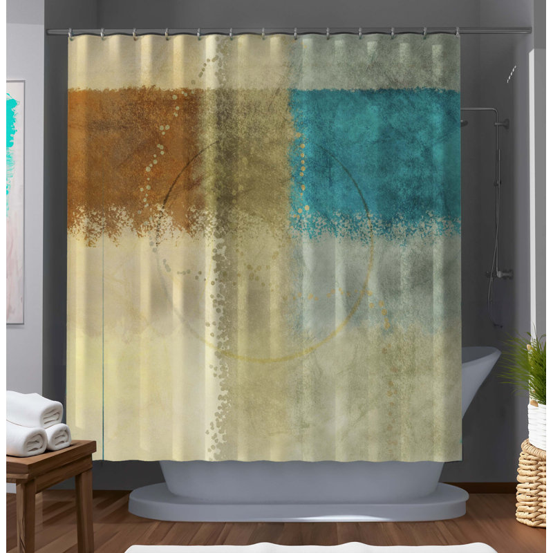Rideau de douche abstrait Orear