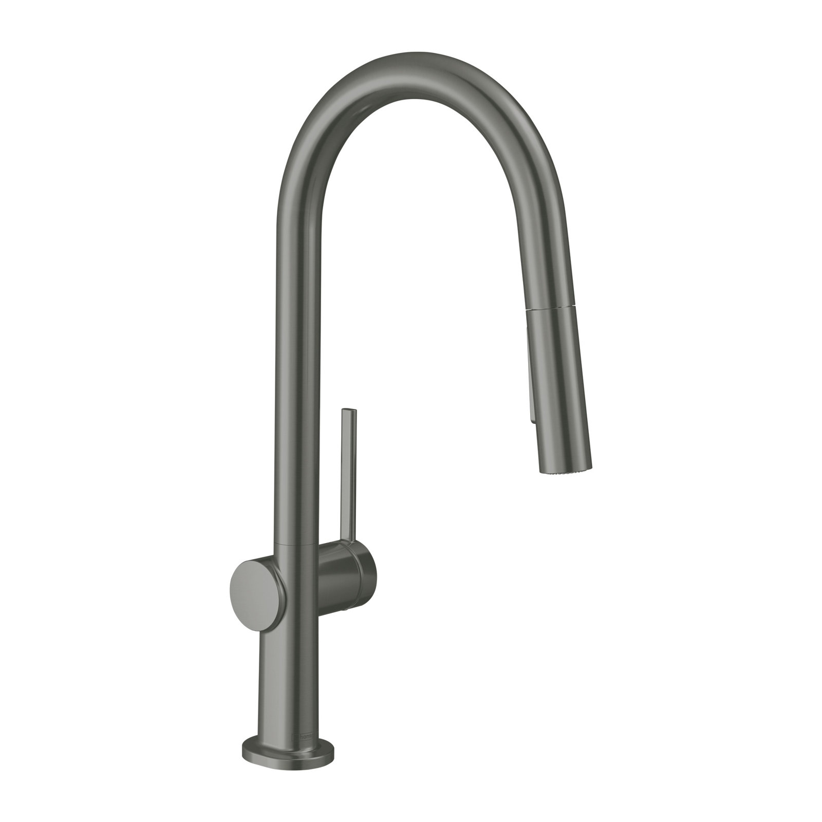 Hansgrohe Talis N A-Style Pull-Down Faucet, Brushed/Black/Chrome