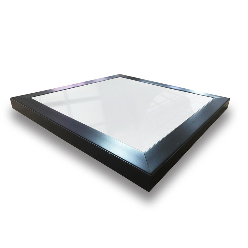 Mundt Flat Wall Mirror, Black