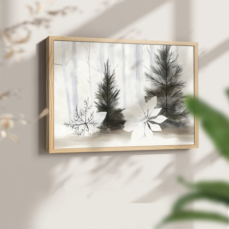 Chirstmas Art-DCLxxi - reproduction encadrée, Naturel, H 16 po x l 20 po